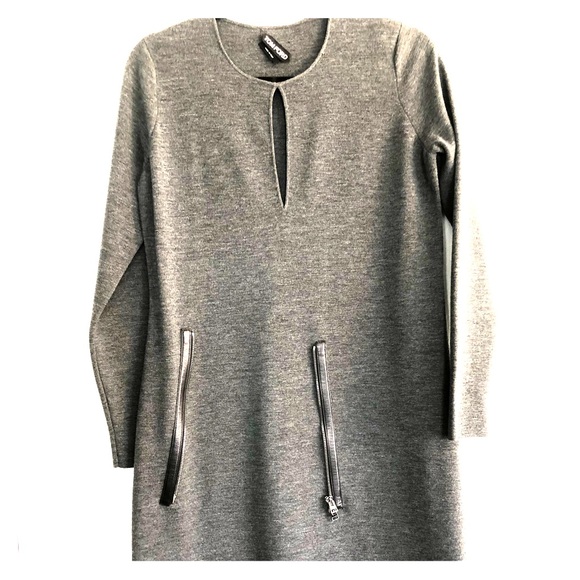 Tom Ford Fleece Wool Midi Dress - Picture 1 of 6